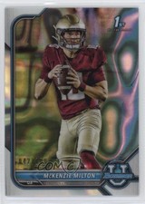 2021-22 Bowman U Chrome Prospects Lava Refractor 42/100 McKenzie Milton #13 a8r