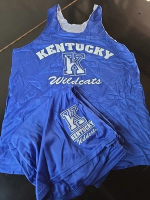 kentucky wildcats Jersey And Shorts Set Mens Large New Without Tags Rare 90s - Image 1 of 4