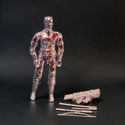 Storm Shadow Black Major Forever GI Joe Silver Chrome  Oni Head Ninja Ku Clean!!