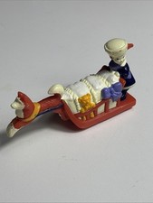 1995 Hardees Balto Jenna  Rosie Sled Kids Meal Toy Vintage
