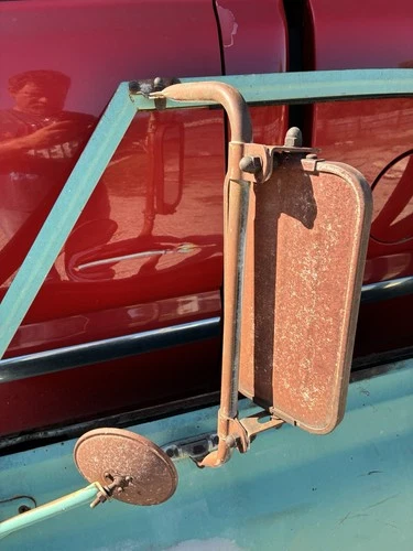 67-72 Era Chevy Gmc Truck West Coast Jr Style Mirrors 1972 1969 C10 C20 Rat Rod