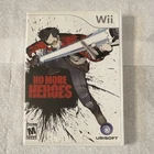 No More Heroes Nintendo Wii 2008 🔥EXCELLENT🔥 CIB