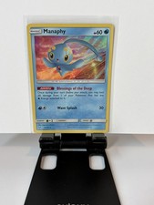 Pokemon Card Manaphy Shining Legends Holo Rare 25/73 LP
