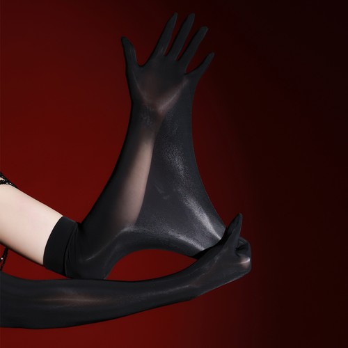 Herren Damen 8D 912 Pin Pferd Öl glänzend glänzend elastischer Handschuh durchsichtig ultradünner Handschuh - Bild 2 von 37