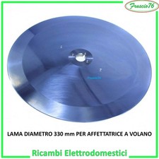 LAMA ACCIAIO AFFETTATRICE VOLANO mm 330 33 cm FORO 25,4 RICAMBI AFFETTATRICE