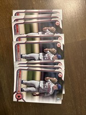 9 Card Lot Of 2022 Bowman Draft Parker Messick Rookie Cards #BD-71