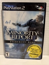Minority Report Everybody Runs PlayStation 2 Complete W/ Manual & Reg Card