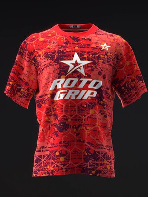 Personalized Name Roto Grip - Rockstar Amped Bowling Jersey Shirts - All Size