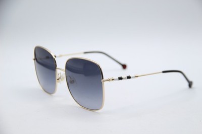 NEW CAROLINA HERRERA 0036/S RHL9O GOLD GRADIENT AUTHENTIC FRAME SUNGLASSES 56-20