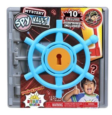 Ryans World Mystery Spy Vault New/ Factory Sealed Surprise Safe