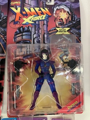 DOMINO (1995) Toy Biz - Marvel Comics - X-Force / X-Men Action Figure NIB