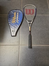 Wilson Cobra Squash Racket & Cover Titanium TI Fused Graphite Excellent New Grip