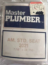 2pk Master Plumber For American Standard 7/16 in.-24 Brass Faucet Seat- 453-712