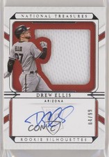 2022 National Treasures Rookie Silhouette Signatures 4/99 Drew Ellis Auto 0q2