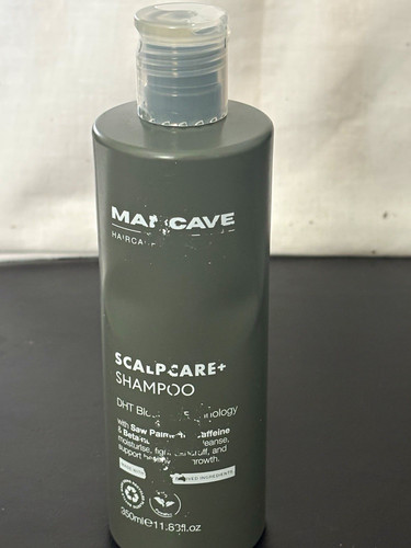 ManCave Scalp Care+ Shampoo Men Deep Cleansing Moisturising Caffeine 350 Ml