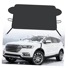Car Windshield Cover for Ice and Snow,600D Oxford Fabric Windshield Snow Cover