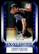 2013 Panini Elite Extra Edition Chris Taylor Rookie 096/100 #64