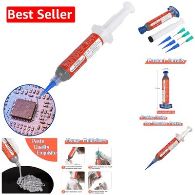 30g Sn63/Pb37 Tin Lead Solder Paste with Strong Viscosity & Bright Welding Point