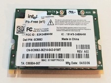 DELL/Toshiba/Intel Pro WM3B2200BG 0C9063 G86C0000X710 laptop WiFi card