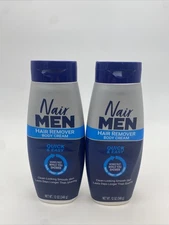 2 PK-Nair Men Body Cream Hair Remover Body Hair Removal Cream 12 oz