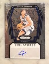 2024-25 Panini Prizm Draft Picks Collin Gillespie Auto Signatures #S-GILL Auto