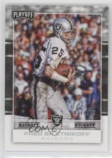 2017 Panini Playoff Kick Off 61/299 Fred Biletnikoff #164 HOF 02v3