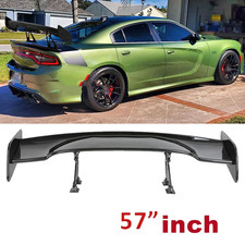 Glossy Black 57 Rear Spoiler Wing Truck Gt Style For Dodge Charger Rt Sxt Glossy Black 57 Rear Spoiler Wing Truck Gt Style For Dodge Charger Rt Sxt