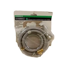 Everbilt 6 ft. Dishwasher Installation Kit w/Braided Adapters 1004 061 080 OB 64