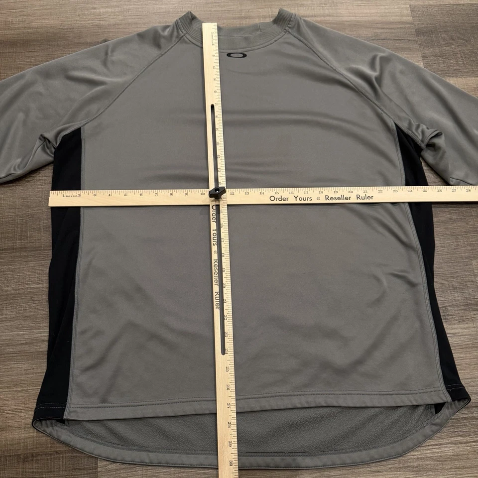 Vtg Oakley Sweatshirt Software Y2K Center Logo Embroidered Tech Fleece Mens XL - Image 4 of 4