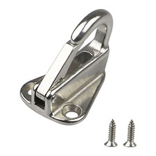316 Stainless Steel Marine Spring Hook for Clothing Storage Deck Mount