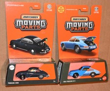 Matchbox Moving Parts 1964 Porsche 911 Porsche 356a Lot 2 New