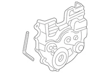 Genuine Honda Outer Timing Cover 11810-PAA-800 - New with gasket