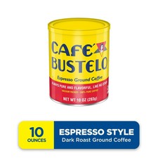 Cafe Bustelo, Espresso Style Dark Roast Ground Coffee, 10 oz Can 11.44 per pound
