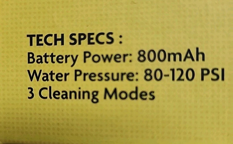 Peanuts Snoopy Joe Cool  Electric Water Flosser Usb Rechargeable 3 Modes RED - Image 3 of 4