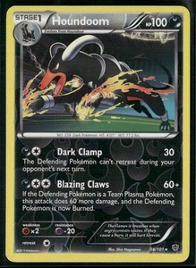 Houndoom 56/101 Reverse Holo - Pokemon TCG Plasma Blast 2013