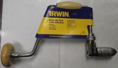 Irwin 5420 12'' Swing Ratcheting Bit Brace