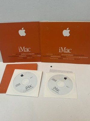 Vintage Macintosh iMac DV OS 9 v9.0 Software  Install & Restore CD Disks
