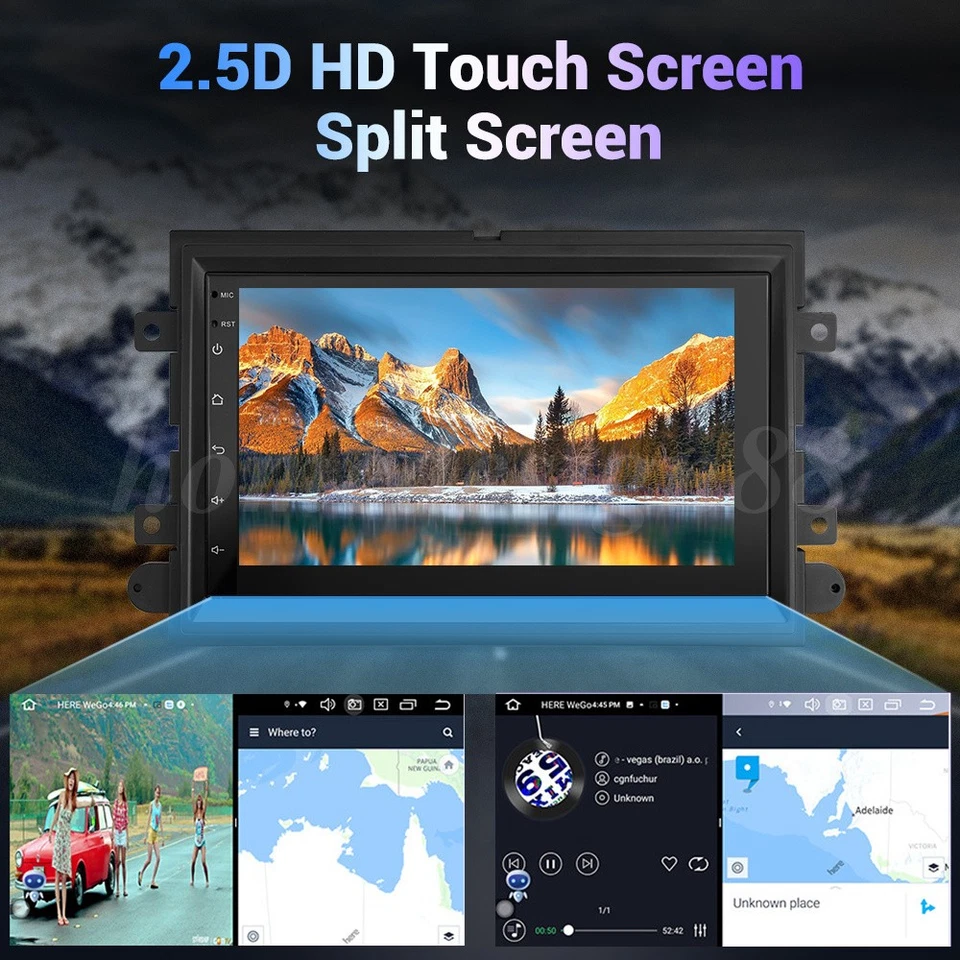 2+64G For Ford Explorer 2006 2007-2010 Car Stereo Radio Android Carplay GPS - Изображение 4 из 4