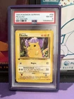 PIKACHU 1ST EDITION POKEMON BASE SET GERMAN 1999 58 PSA 8