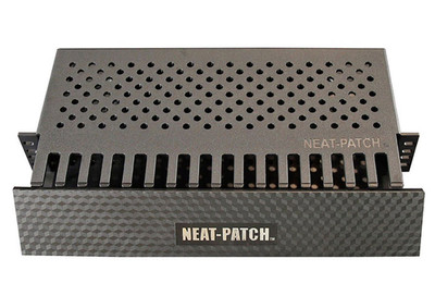ELECTRIDUCT NP1 Neat Patch 1U RMU Rackmounted Cable Management Unit