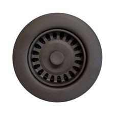 190-9264 - 3-1/2 Inch Oil Rubbed Bronze Kitchen Sink Basket Strainer, Durable...