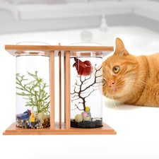 Betta Fish Tank Mini Fish Bowls For Beta Fish Glass Aquaponic Fish Tank Clear
