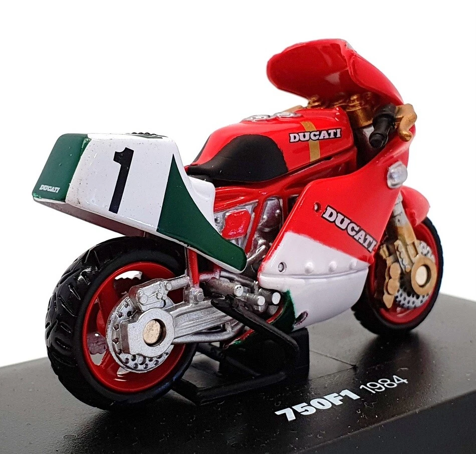 Newray 1/32 Scale 06036 - 1984 Ducati 750F1 Motorcycle - Red/Green - Image 2 of 4