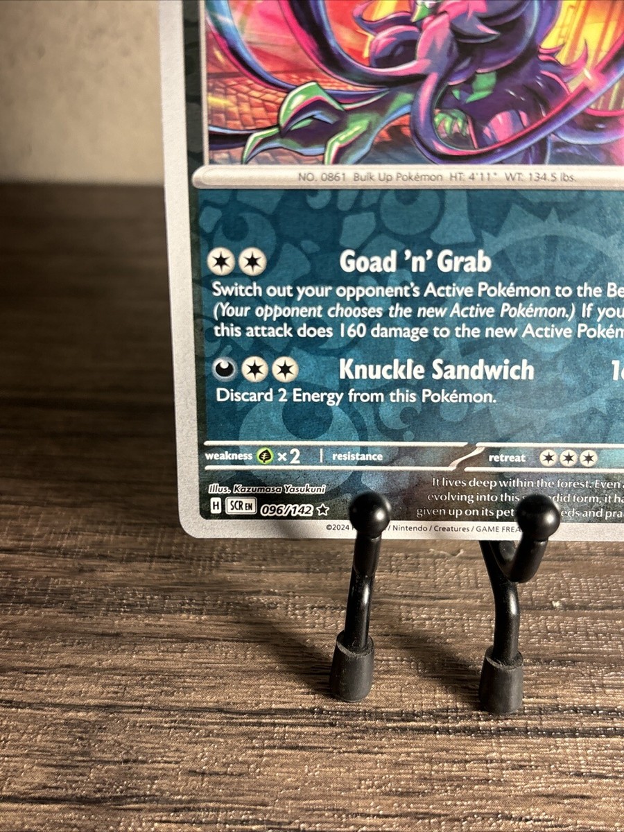 Grimmsnarl 096/142 Sv07: Stellar Crown Reverse Holo-Pokémon TCG