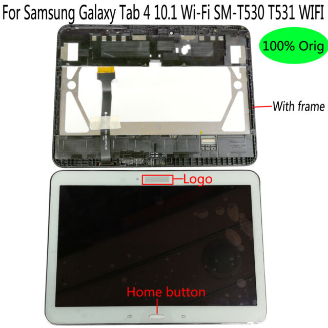 Original LCD Display Touch Screen For Samsung Tab 4 10.1 Wi-Fi SM-T530 T531 T535