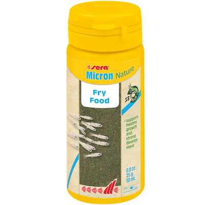 Sera Micron Nature 50mL Powdered Fry Food with Zooplankton and Phytoplankton