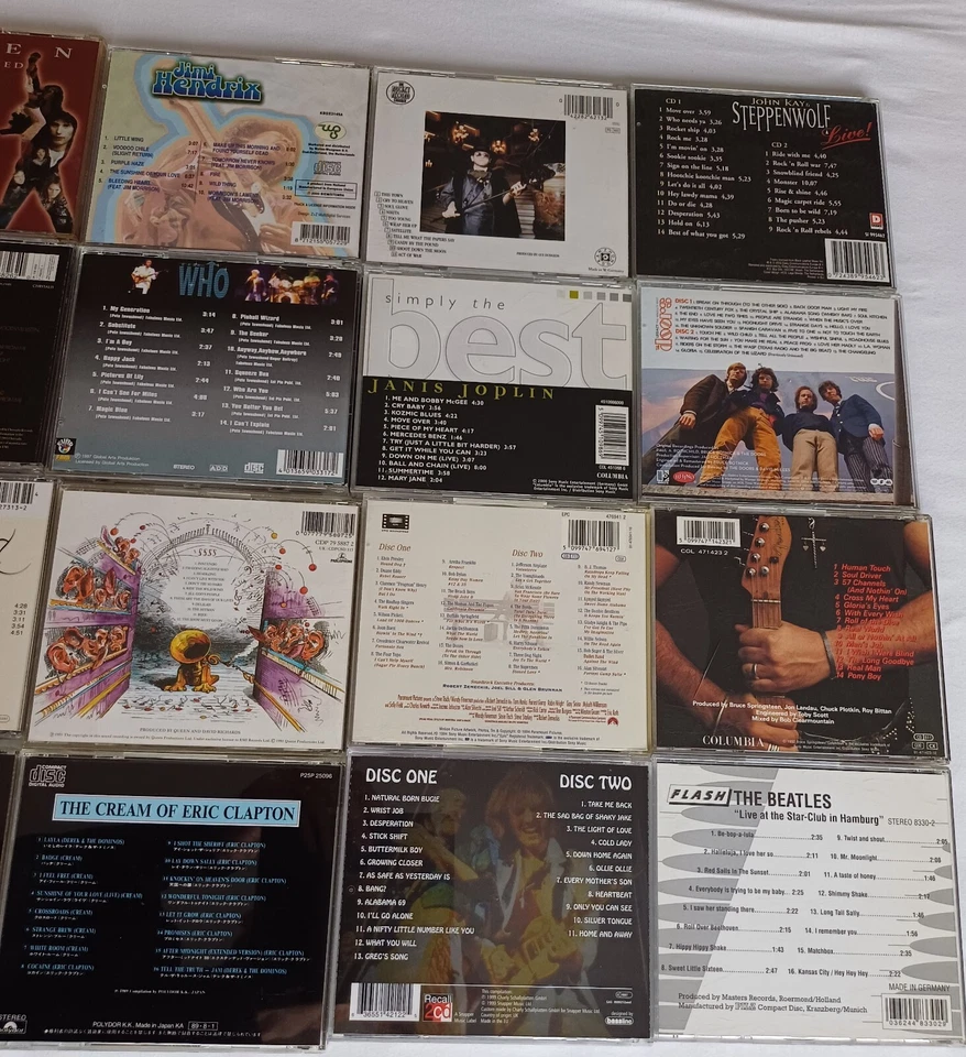 CD Sammlungsauflösung mit Sammlerstücken u.a. Doors, Beatles, 16 CD'S, 4 DOCD'S - Bild 4 von 4