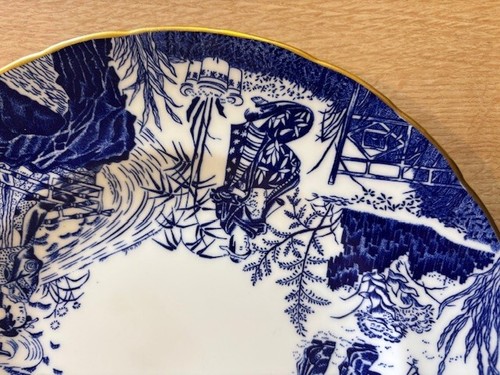 Royal Crown Derby Mikado Blue Plate - 10.5 Inch - 2nd Quality - Picture 3 of 8
