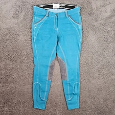 Horseware Blue Riding Pants Size 30R Ireland