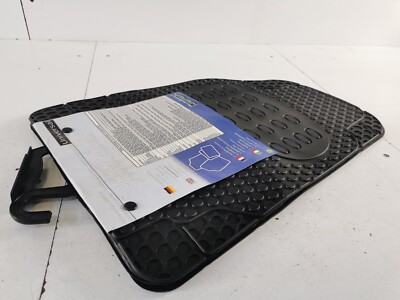 Fußmatten Gummi Set Satz Gummimatten Universal 4-teilig schwarz Alaska PETEX